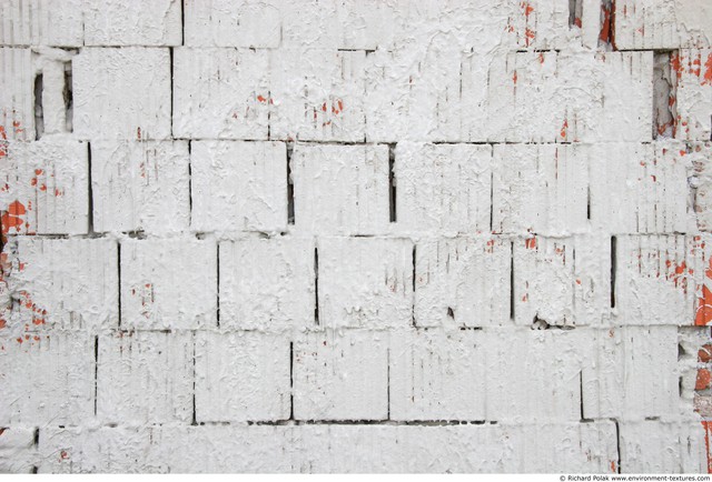 Wall Bricks Plastered