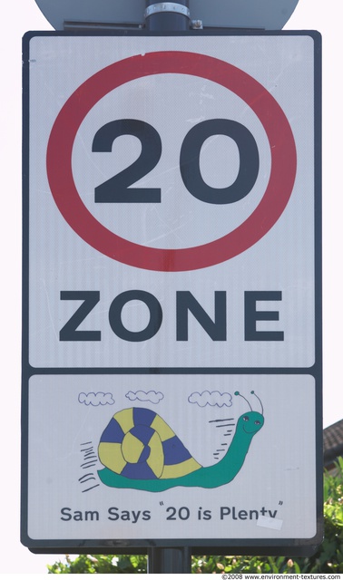 Speed Limit Traffic Signs