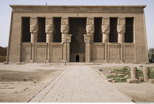 Egypt Dendera Buildings