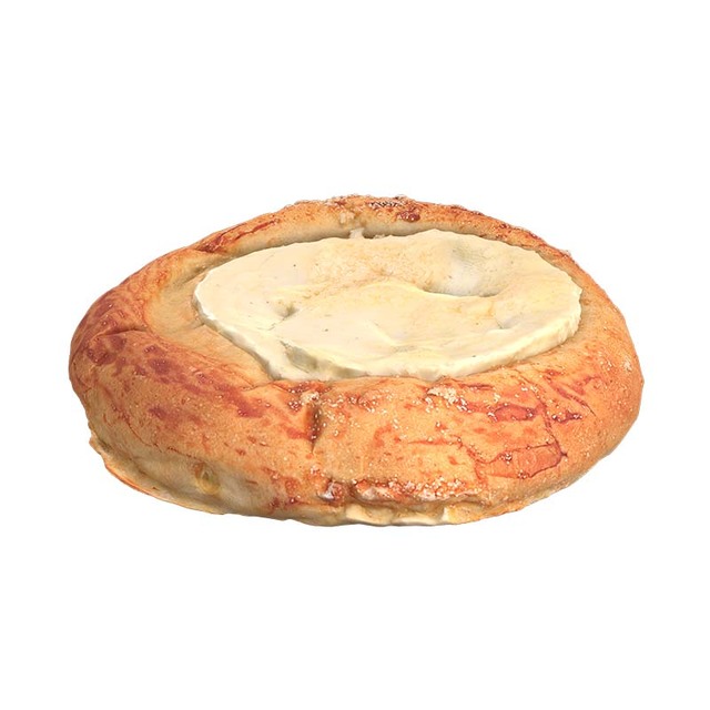 Food Cream Cheese Moravian Kolache 3D Scan