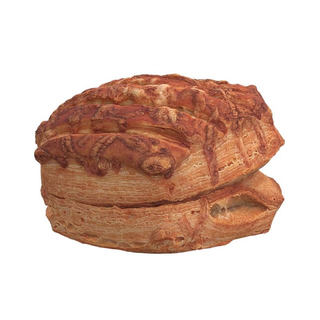 Savoury Cheese Pagatche Cake 3D Scan