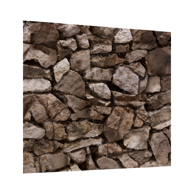 Wall Stones Base 3D Scan