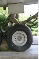 Photo Texture of Wheel Aeroplane