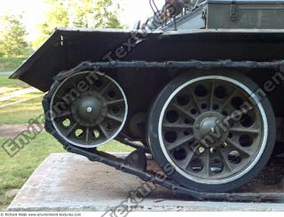Photo Texture of Tank Wheels