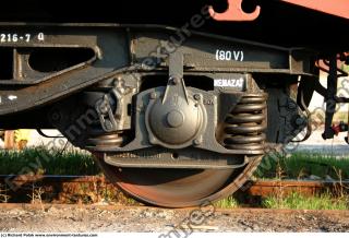 Photo Textures of Rail Wagon Wheel
