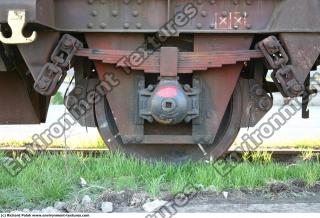 Photo Textures of Rail Wagon Wheel