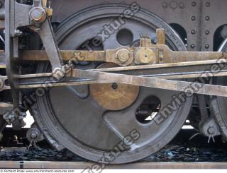 Photo Texture of Train Wheel