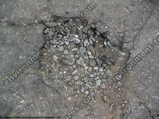 asphalt damaged