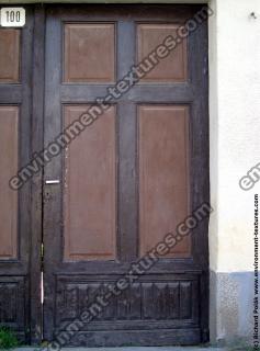door wooden