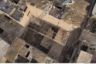 background egyptian buildings from above
