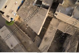 background egyptian buildings from above