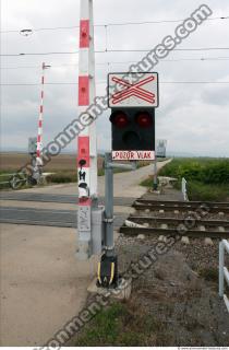 Photo Reference of Railroad Crossing