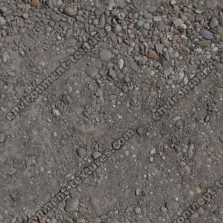 seamless soil-gravel