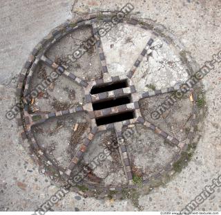 Ground Sewer Grate 0004
