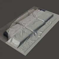 3D scan of mattress
