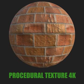 PBR texture of wall bricks old #17