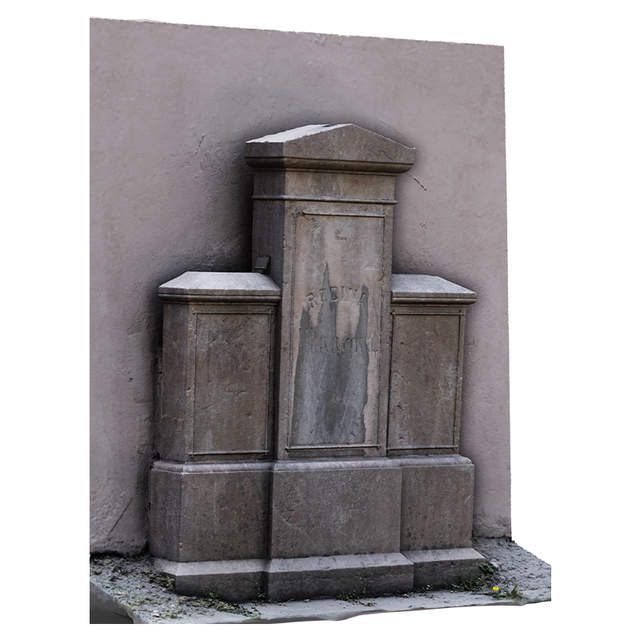 Wall Monument 3D Scan