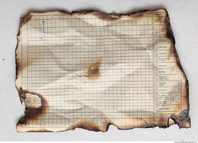 Burnt Paper