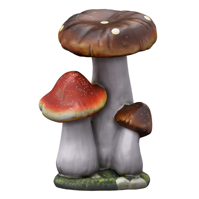 Mushrooms Base 3D Scan