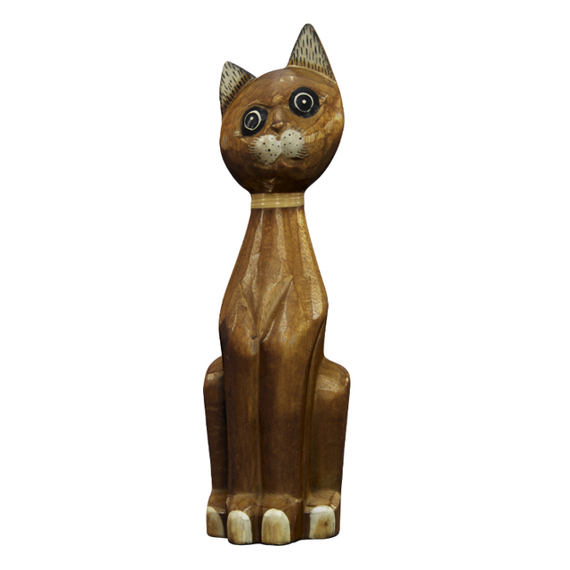 Wooden Cat Base 3D Scan