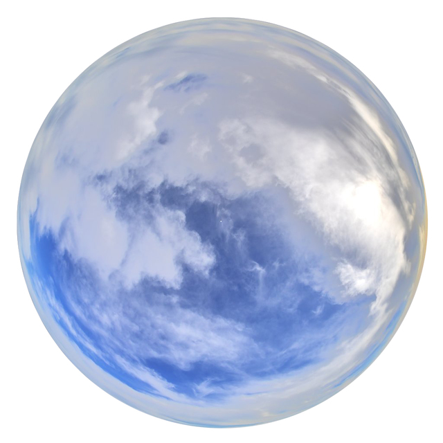K clouded skydome HDRi panorama