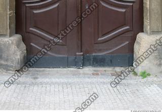 door wooden double
