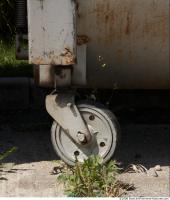 Photo Texture of Container Trash Wheel