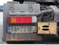 Photo Texture of Taillights Truck