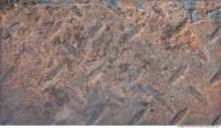 Photo Texture of Floor Metal Rusted