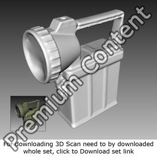 3D Scan of Flashlight