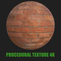 PBR texture of bricks old #12
