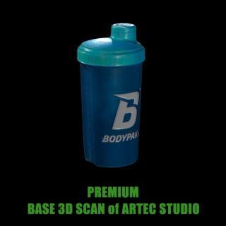 base 3D scan plastic shaker