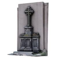 Cleaned Wall Cross Monument 3D Scan #9