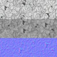 Seamless Textures of Asphalt + Normal & Bump Mapping
